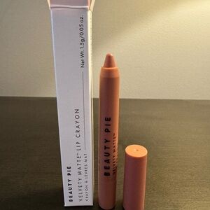 Beauty Pie Velvety Matte Lip Crayon Rummy Pink Full Size 1.5 g .05 oz NIB